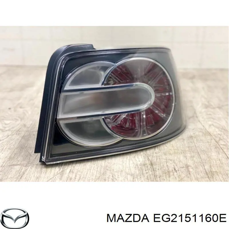 Ліхтар задній лівий Mazda EG2151160E ціна, від 93.12 USD