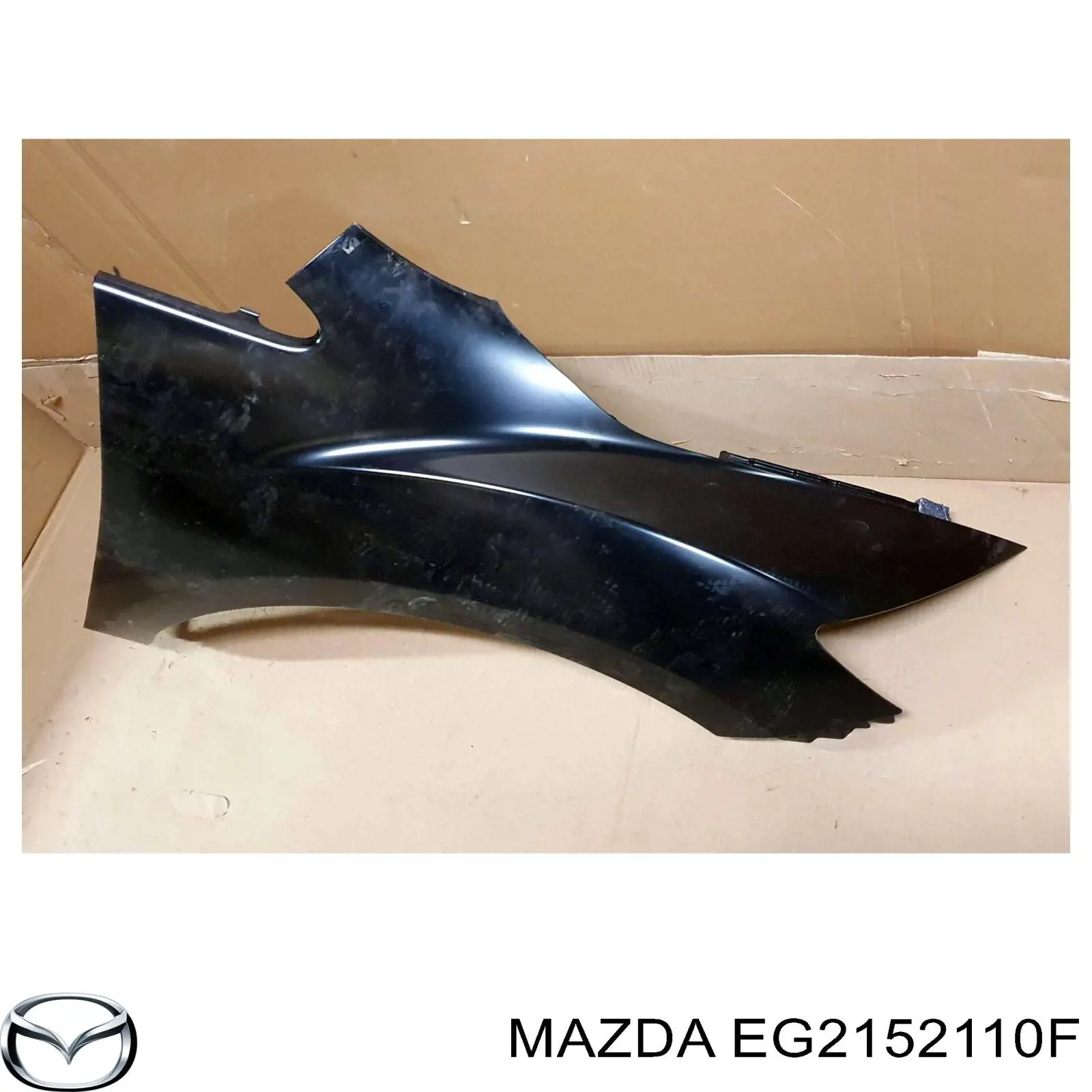 Крило переднє праве на Mazda CX-7 ER