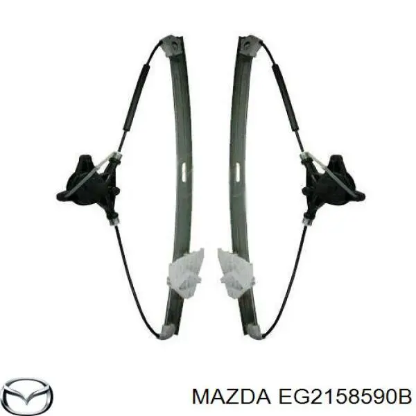 Механізм склопідіймача двері передньої, правої Mazda CX-7 (ER) (Мазда CX-7)