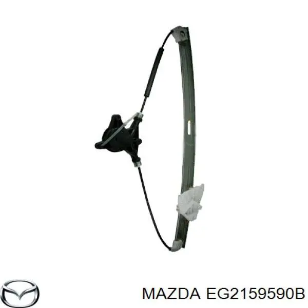 Механізм склопідіймача двері передньої, лівої Mazda CX-7 (ER) (Мазда CX-7)