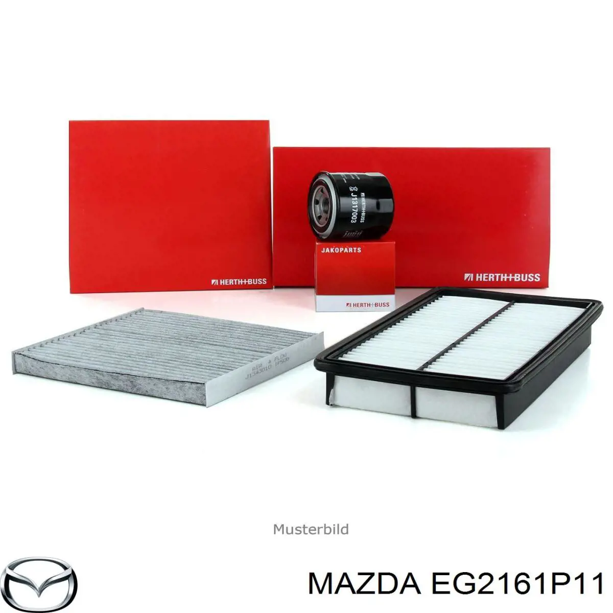 EG2161P11 Mazda Внутрішньосалонний фільтр