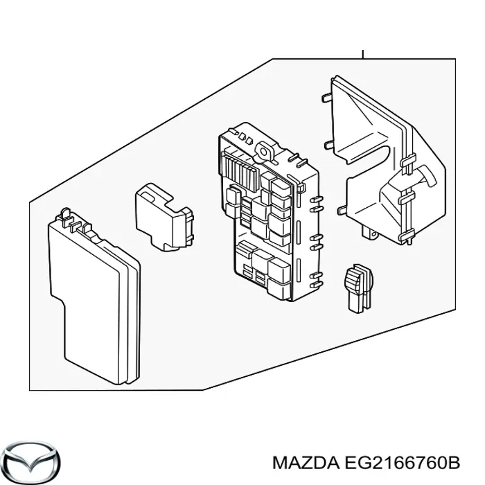  Mazda EG2166760B ціна, від 57.01 USD