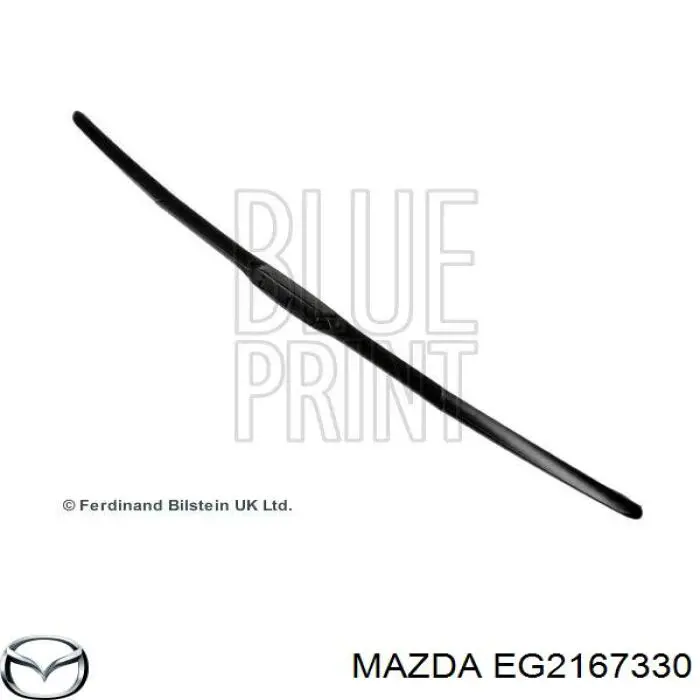 Щітка-двірник лобового скла, водійська Mazda EG2167330 ціна, від 21.83 USD