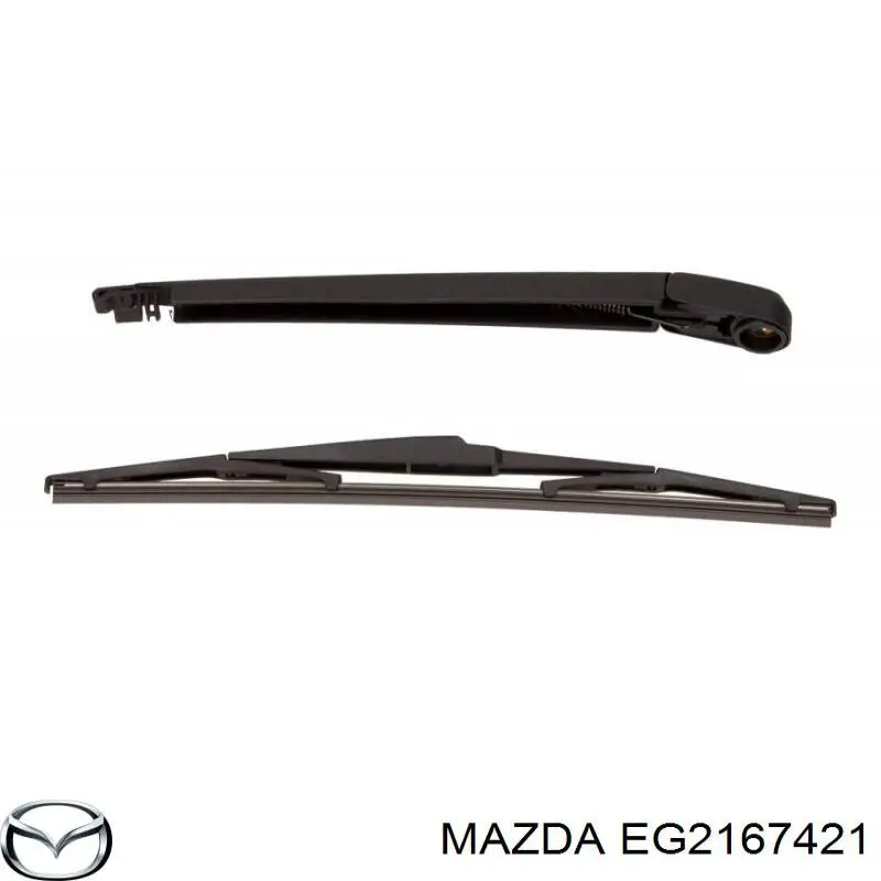 Важіль-поводок склоочисника заднього скла Mazda CX-9 (TB) (Мазда CX-9)