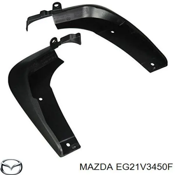 EG21V3450F Mazda Комплект передніх бризковиків