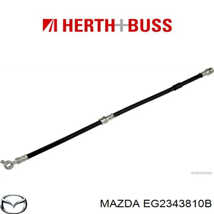 Купити EG2343810B Mazda Шланг гальмівний задній