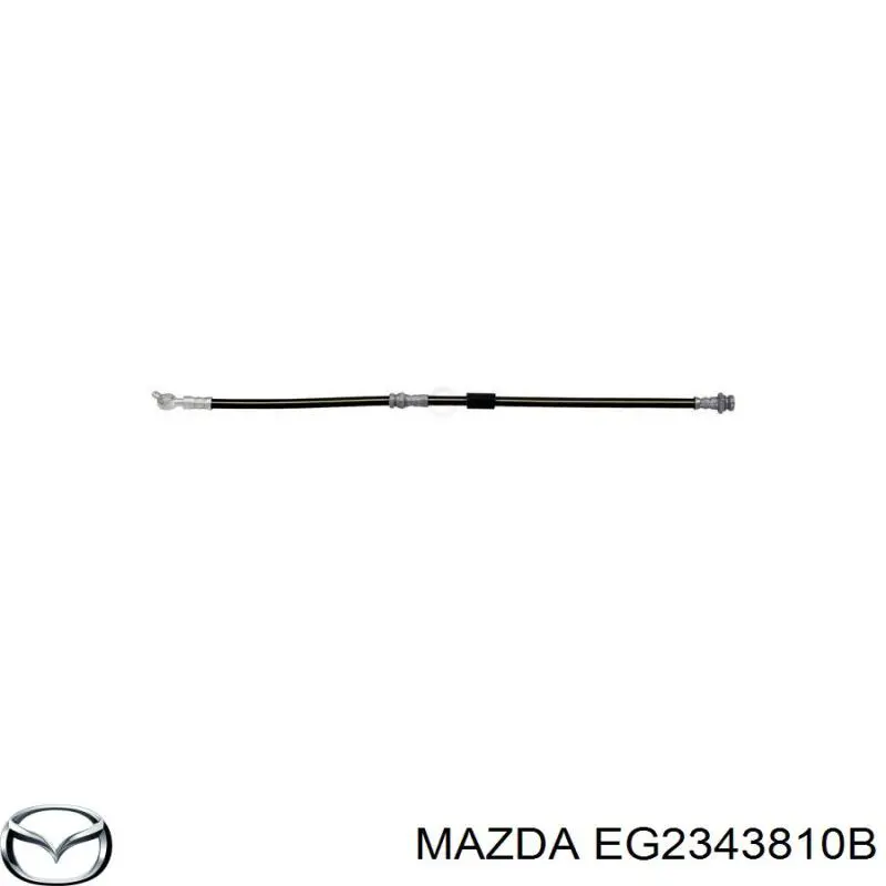 Шланг гальмівний задній Mazda EG2343810B ціна, від 12.67 USD