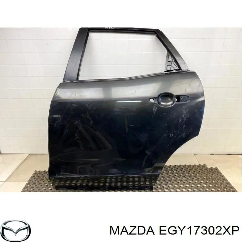 Двері задні, ліві Mazda CX-7 Grand Touring (Мазда CX-7)