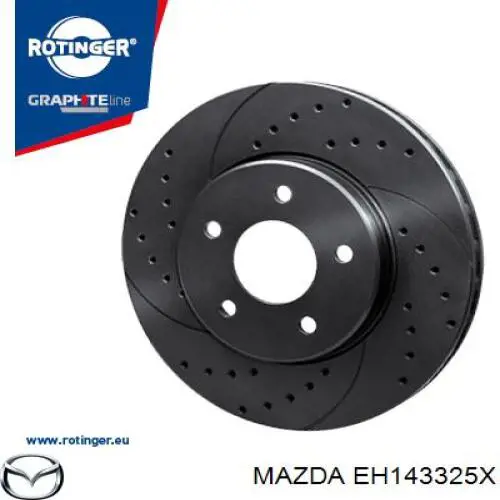 Купити EH143325X Mazda Ротор гальмівний
