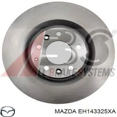 EH143325XA Mazda диск гальмівний передній