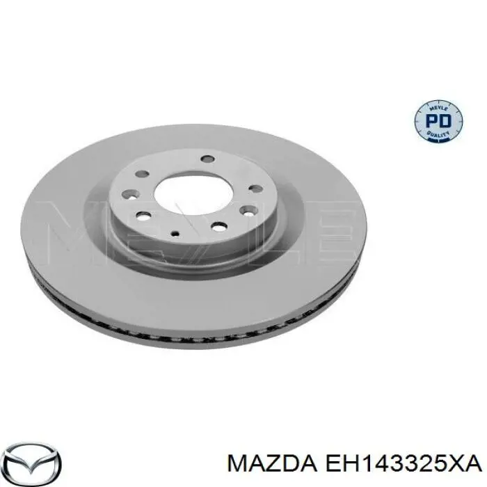 Гальмівні диски передні EH143325XA Mazda