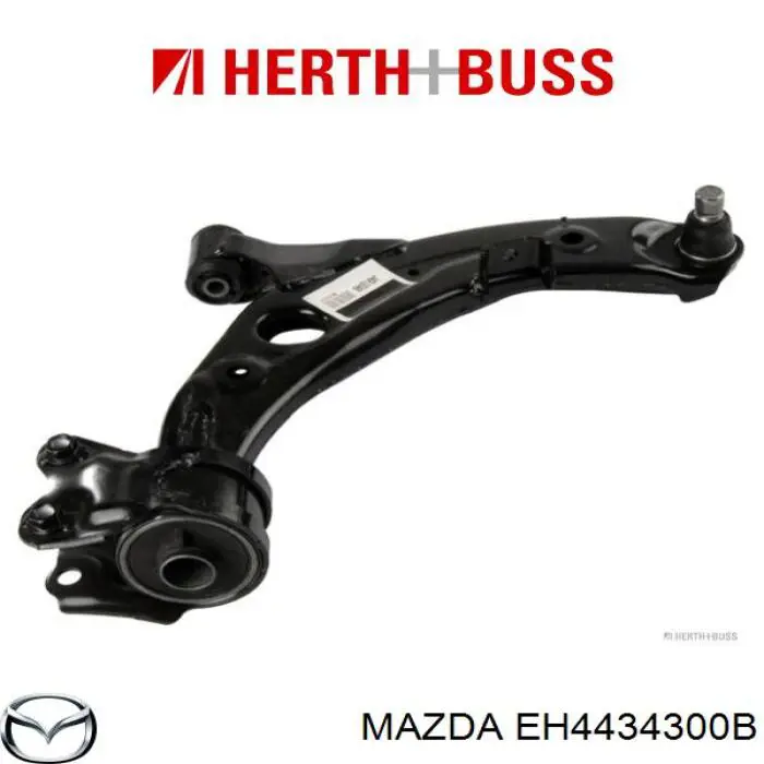 Важіль передньої підвіски нижній, правий Mazda EH4434300B ціна, від 86.13 USD