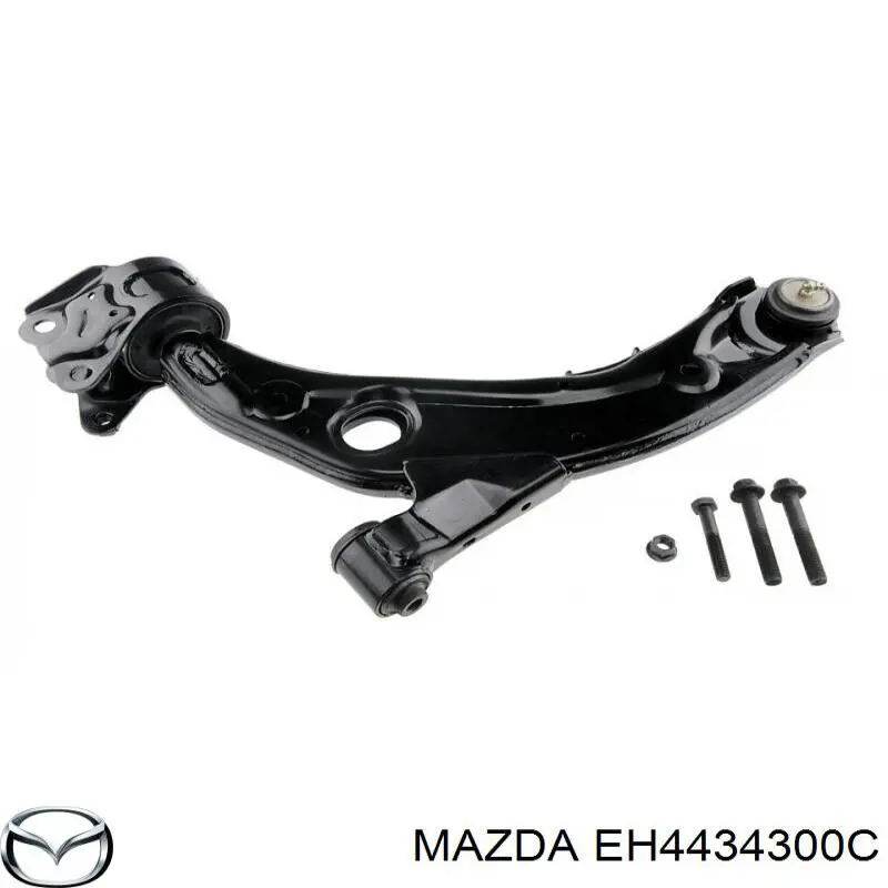 EH4434300C Mazda Важіль передньої підвіски нижній, правий