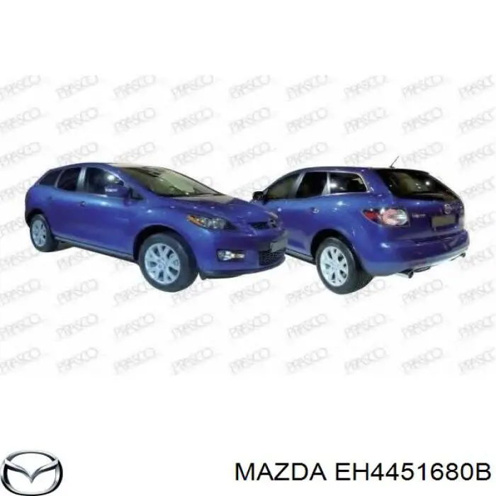  Фара протитуманна, права Mazda CX-7 