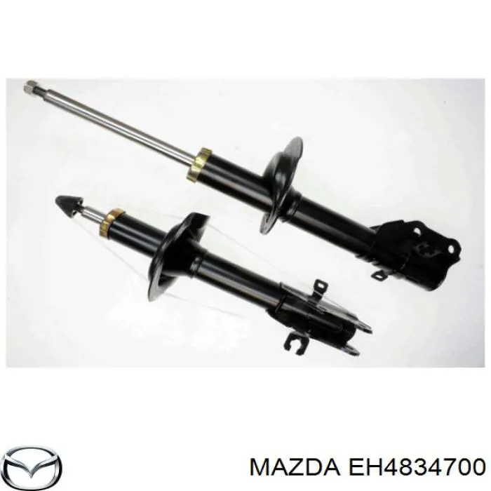 Амортизатор передній, правий Mazda EH4834700 ціна, від 63.27 USD