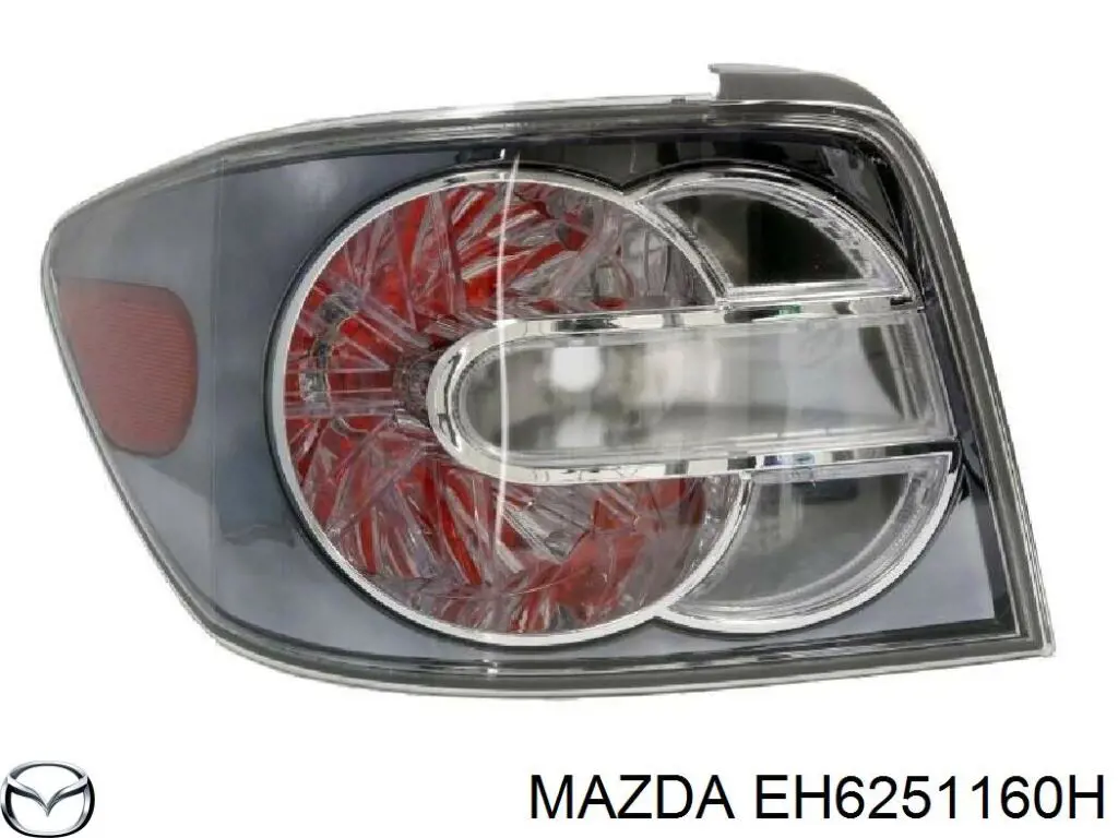 Ліхтар задній лівий Mazda EH6251160H ціна, від 237.92 USD