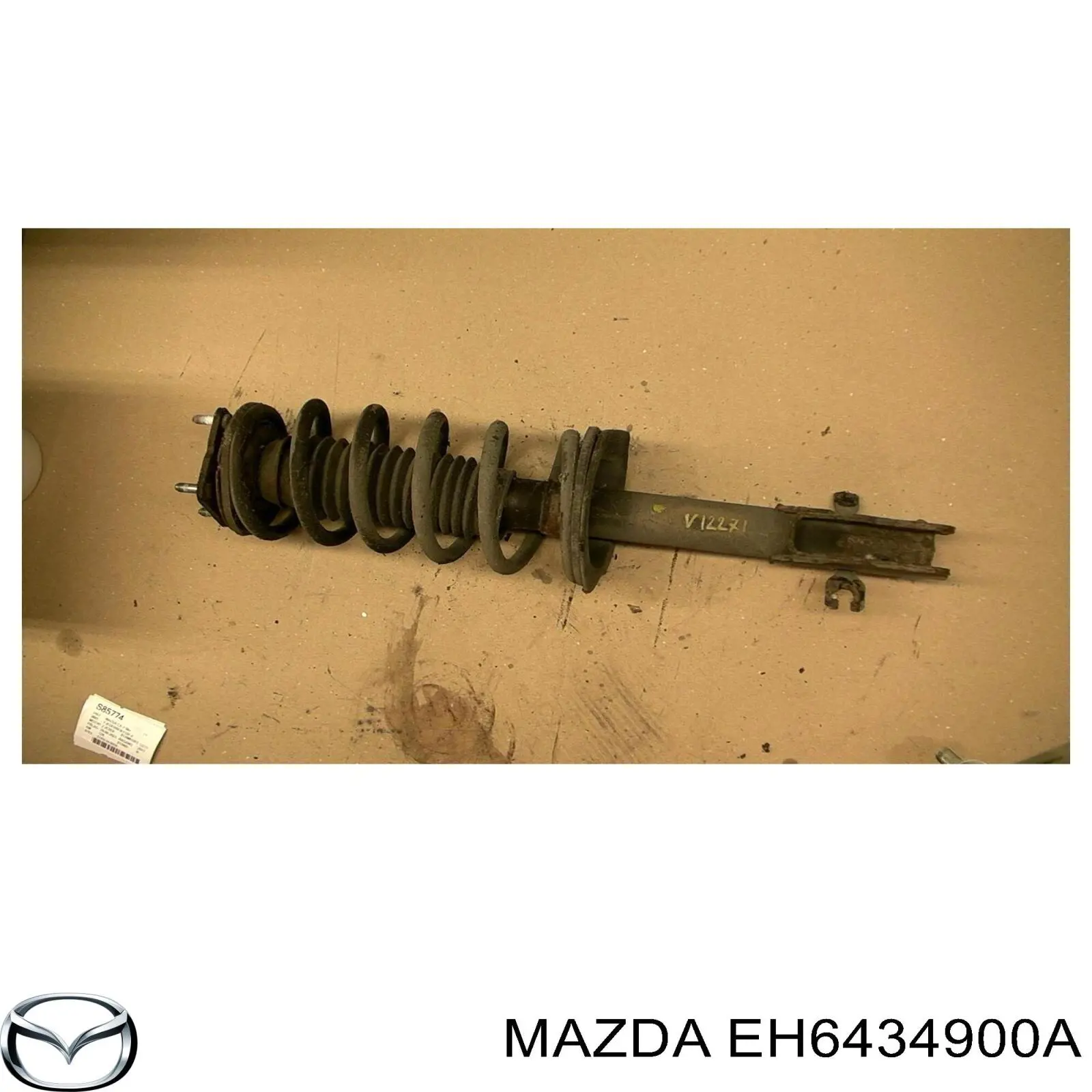 Купити EH6434900A Mazda Амортизатора передній лівий