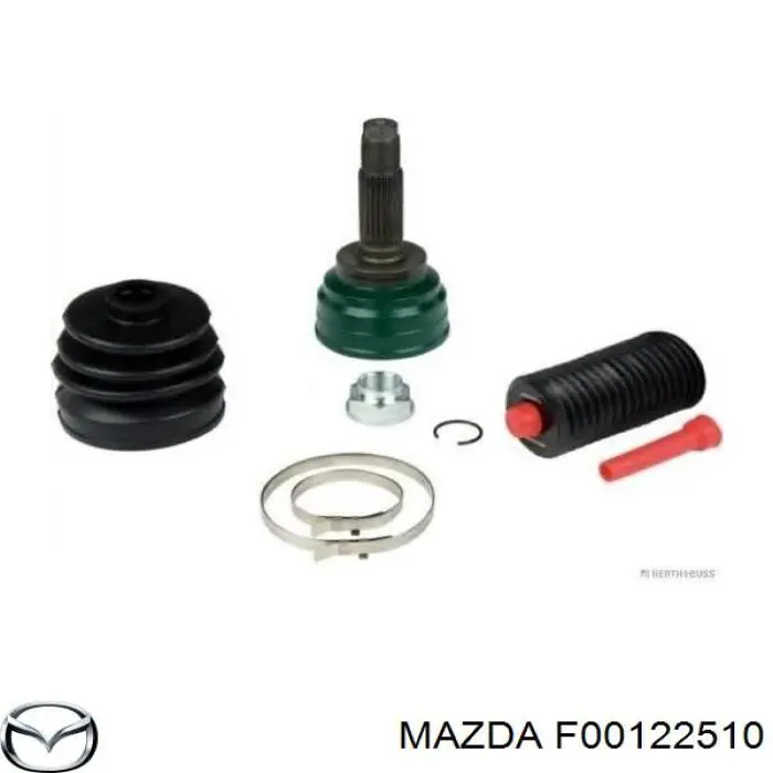 F00122510 Mazda шрус зовнішній передній