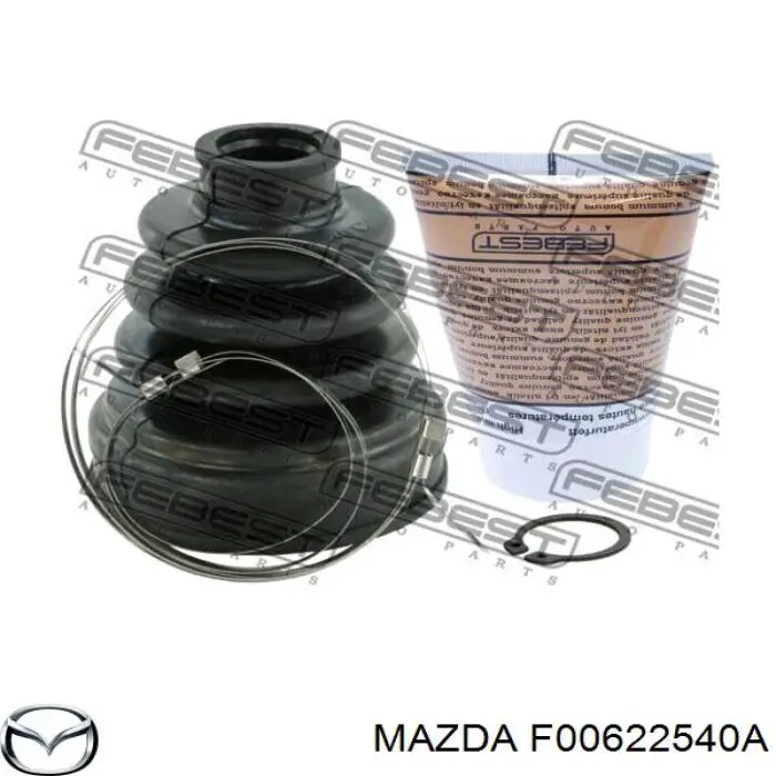 F00622540A Mazda пильник шруса внутрішній, передній піввісі