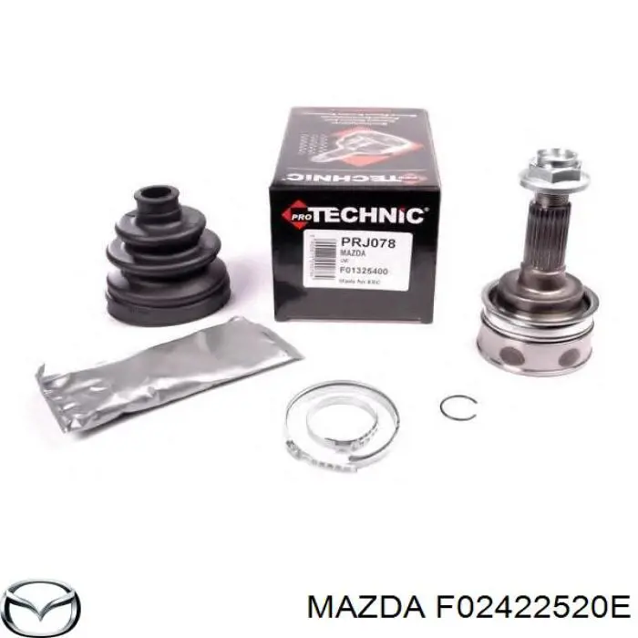 Шарнір кутових швидкостей передній лівий Mazda F02422520E ціна, від 67.14 USD