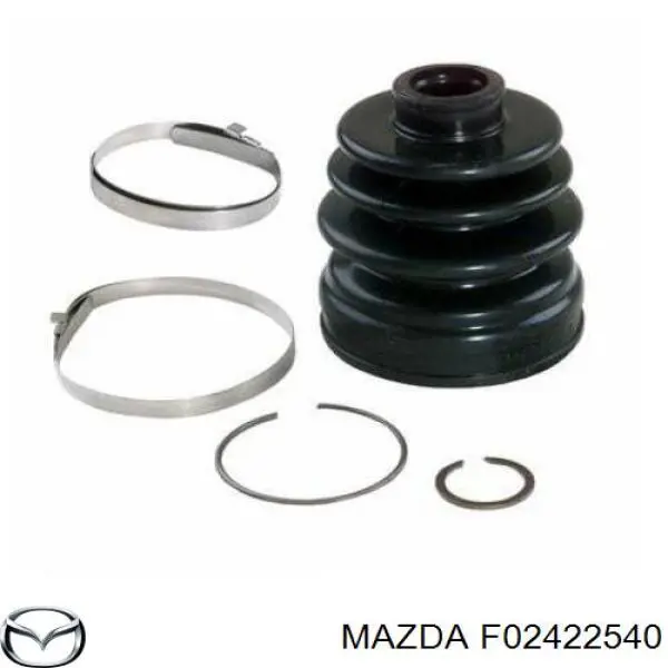 F02422540 Mazda пильник шруса внутрішній, передній піввісі