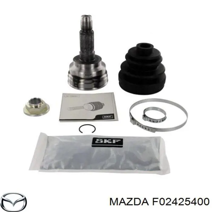 Піввісь права F02425400 Mazda