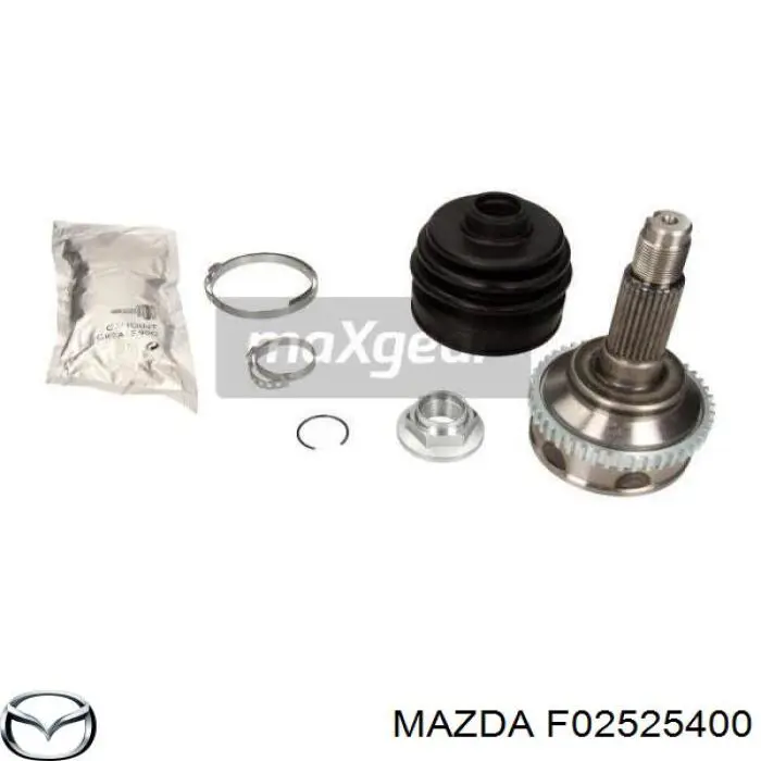 Піввісь (привід) передня, права F02525400 Mazda