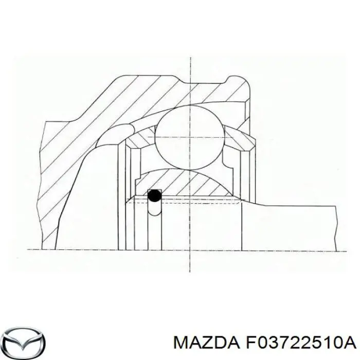 Граната колісна Mazda F03722510A ціна, від 762.51 USD