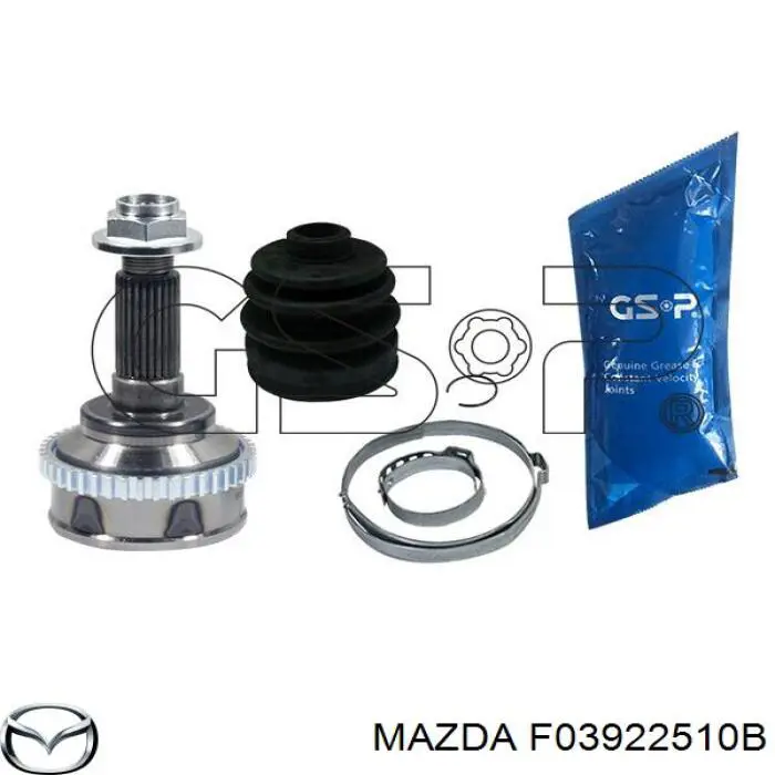 Граната колісна Mazda F03922510B ціна, від 31.64 USD