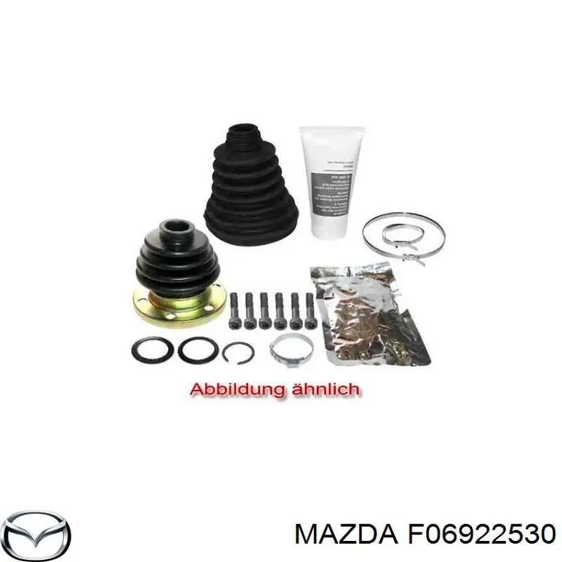 Пильник ШРУСа зовнішній, передній піввісі F06922530 Mazda