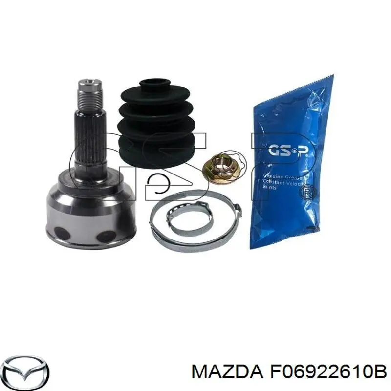Граната колісна Mazda F06922610B ціна, від 28.46 USD