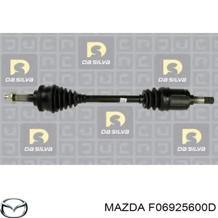 Привід передній лівий Mazda F06925600D ціна, від 59.57 USD