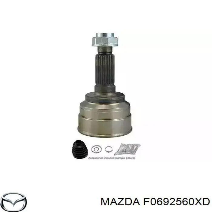Привід передній лівий Mazda F0692560XD ціна, від 41.14 USD