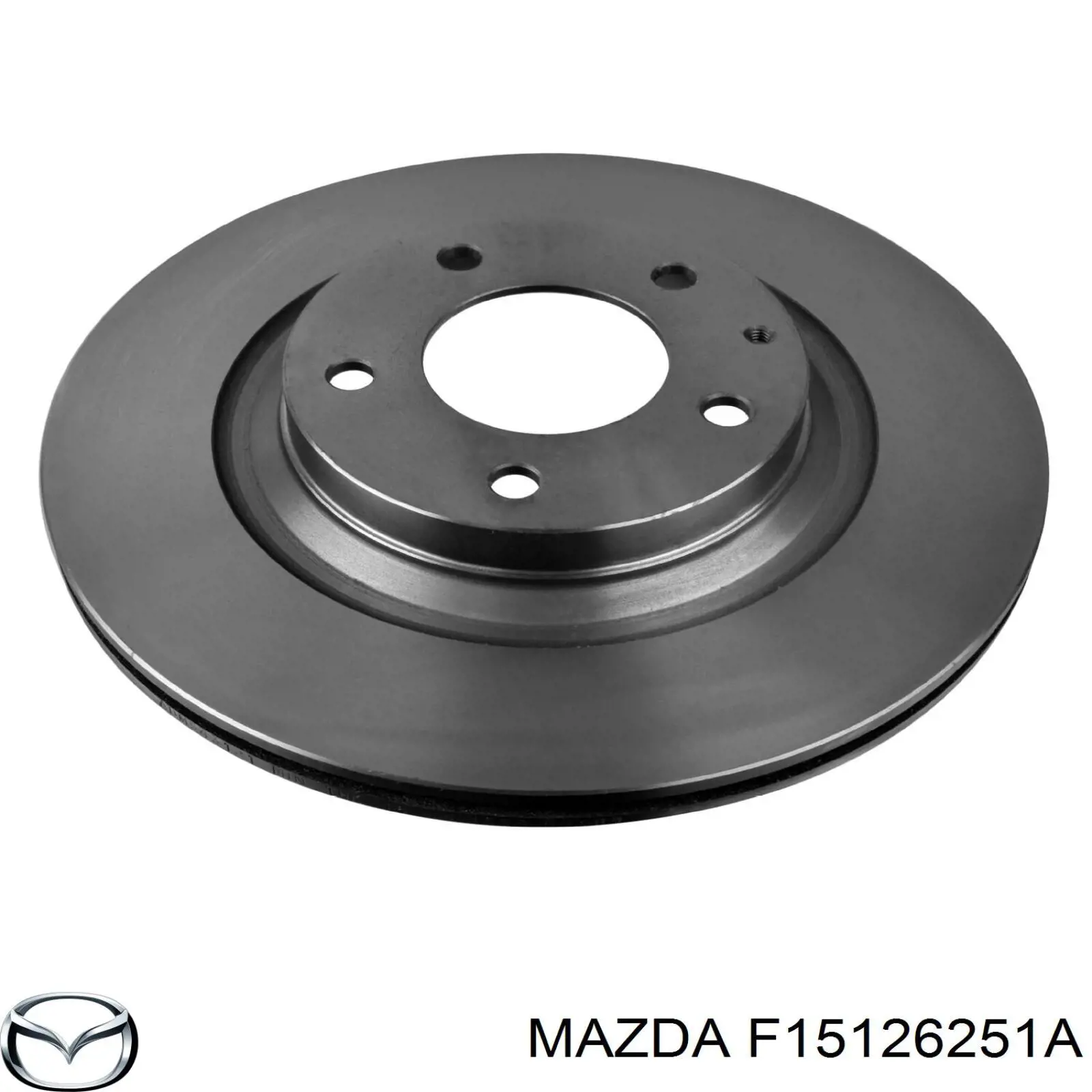F15126251A Mazda диск гальмівний задній
