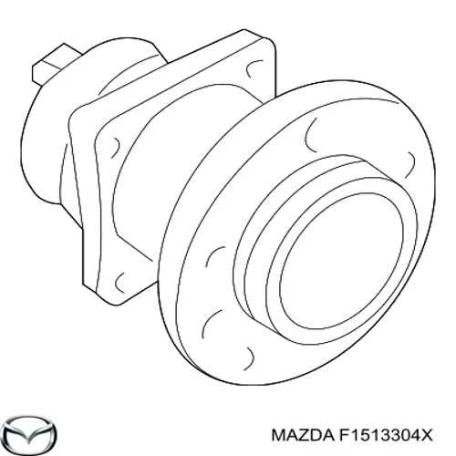 Маточина колеса передня Mazda F1513304X ціна, від 106.83 USD