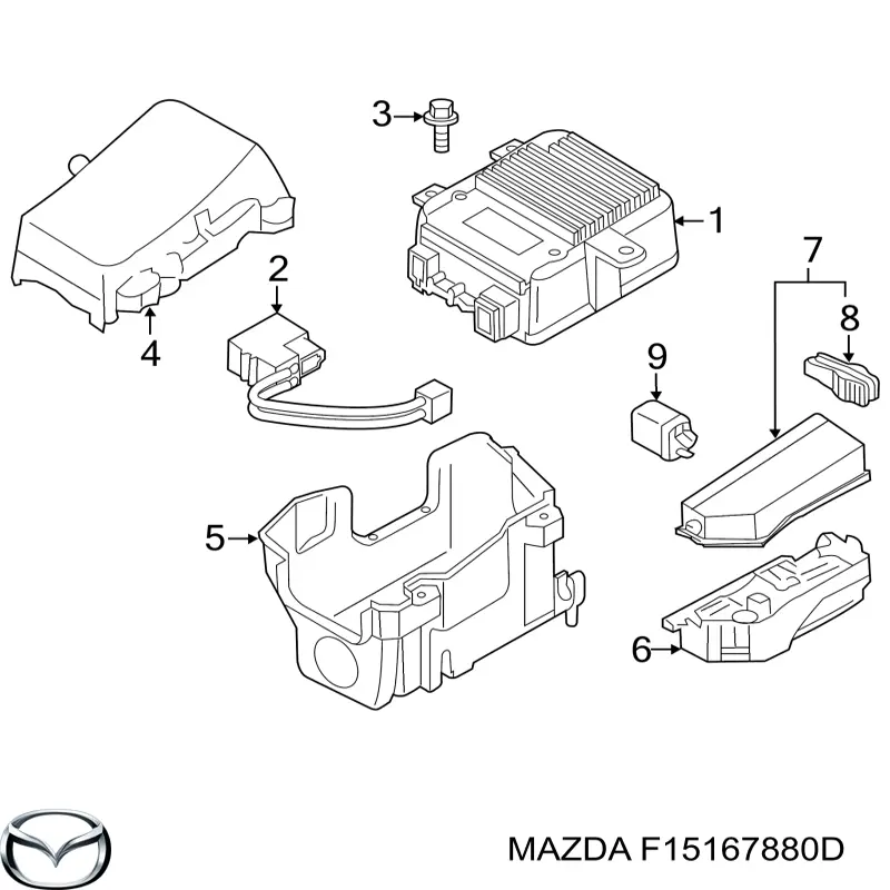  Mazda F15167880D ціна, від 1882.98 USD