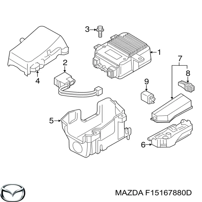 F15167880D Mazda