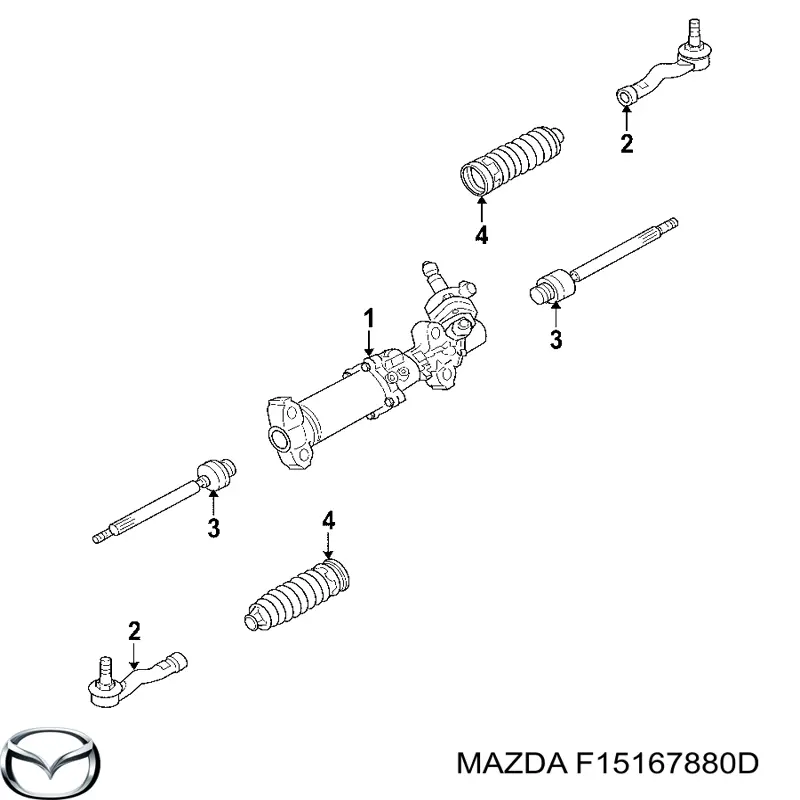 Купити F15167880D Mazda 