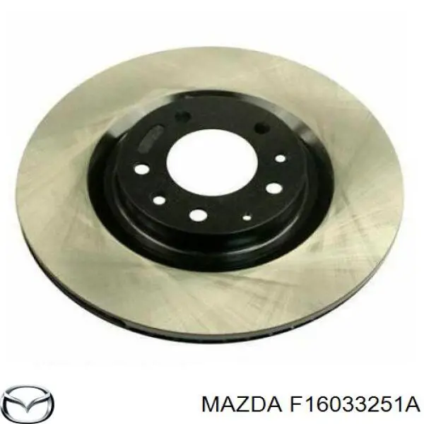 F16033251A Mazda Гальмо дискове переднє