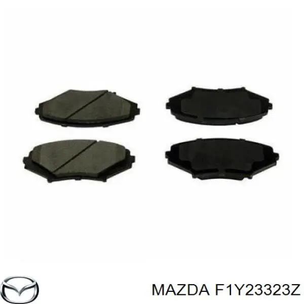 Передні тормозні колодки F1Y23323Z Mazda