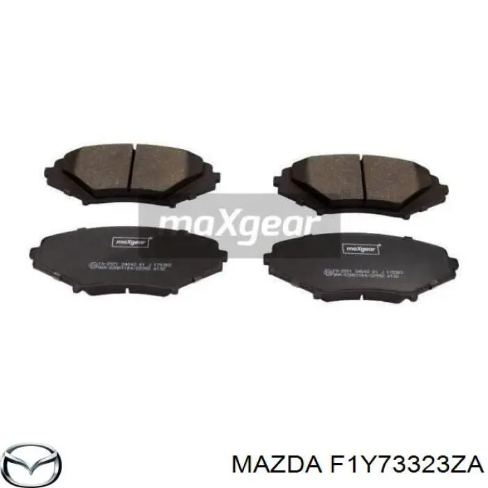 F1Y73323ZA Mazda Передні гальмівні колодки