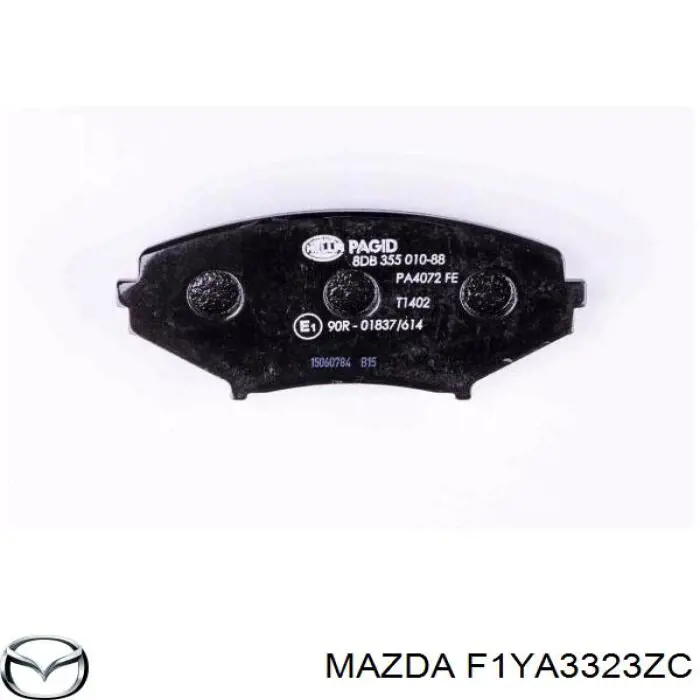 Гальмівні колодки Mazda F1YA3323ZC ціна, від 35.83 USD
