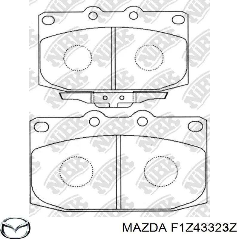 Колодки гальмівні передні, дискові F1Z43323Z Mazda