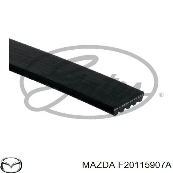 F20115907A Mazda ремінь приводний, агрегатів