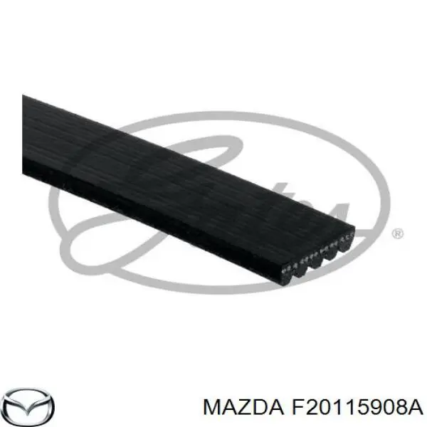 F20115908A Mazda ремінь приводний, агрегатів