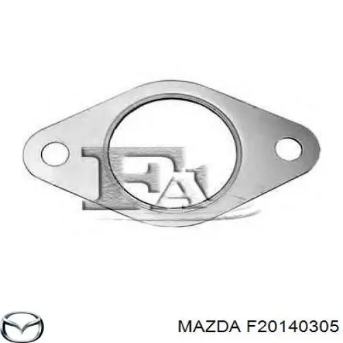Прокладка прийомної труби глушника Mazda F20140305 ціна, від 3.07 USD