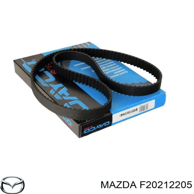 Купити F20212205 Mazda Ремінь газорозподільного механізму