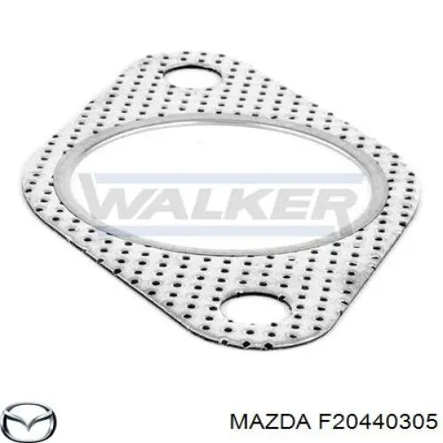 Прокладка прийомної труби глушника F20440305 Mazda