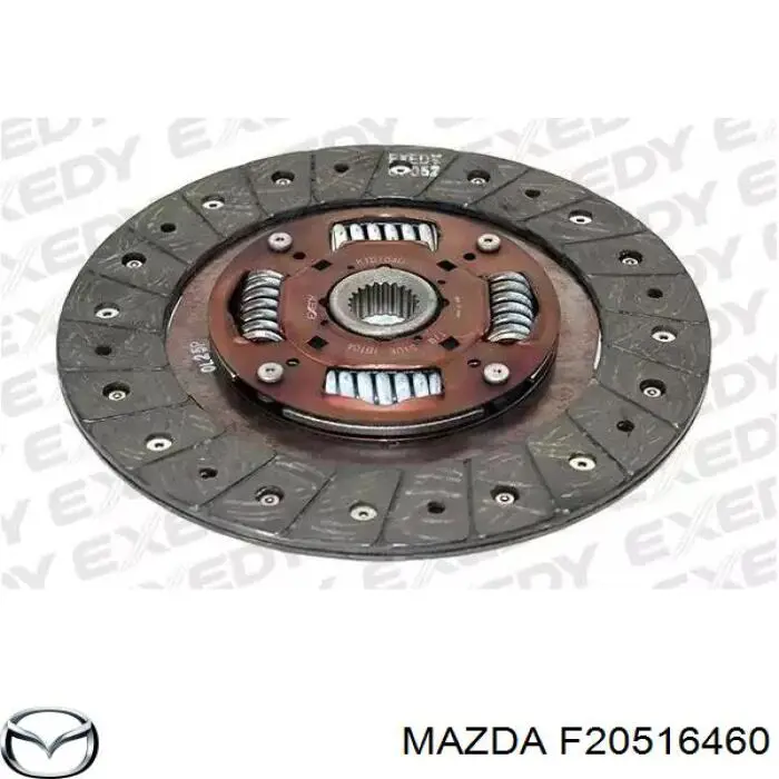 Зчеплення Mazda F20516460 ціна, від 38.01 USD