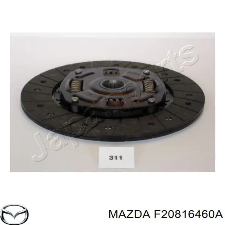 F20816460A Mazda Диск зчеплення